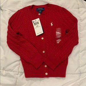 NWT Polo Cardigan